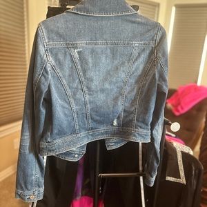 Women’s jean jacket worn once perfect condition